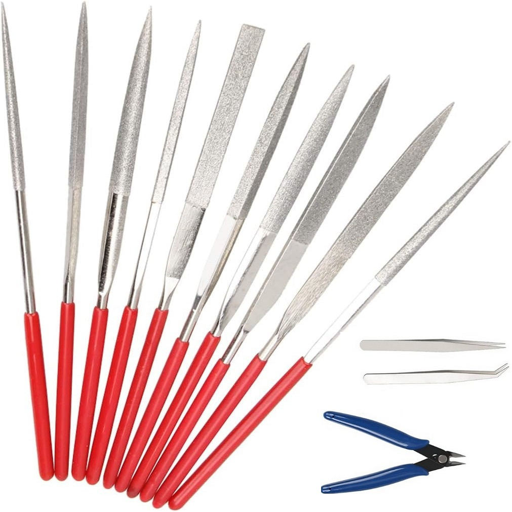 4-Piece Precision Tool Set For Finishing Various Materials – Hand Tools