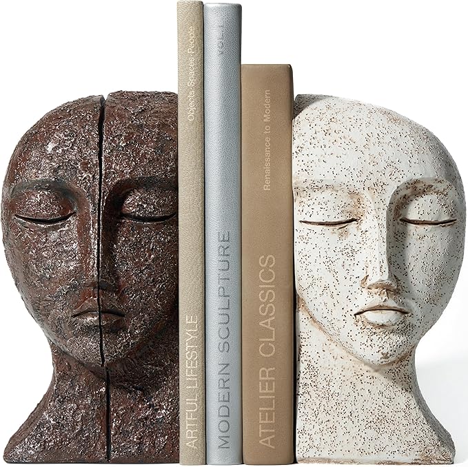 Heavy Duty Book Ends for Shelves - Book Ends for Heavy Books, Book Stopper for Shelves, Bookends for Shelves, Book Ends Un...