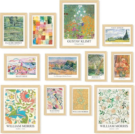 97 Decor Vintage Eclectic Wall Art Prints - Artsy Maximalist Decor Gallery Wall Prints for Bedroom Dorm, Famous Art Poster...