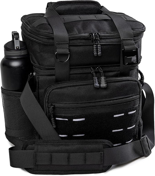 ThinkFit Tactical Lunch Box for Men - Heavy Duty Insulated Lunch Bag - Military Style Large Capacity Meal Prep Cooler Bag ...
