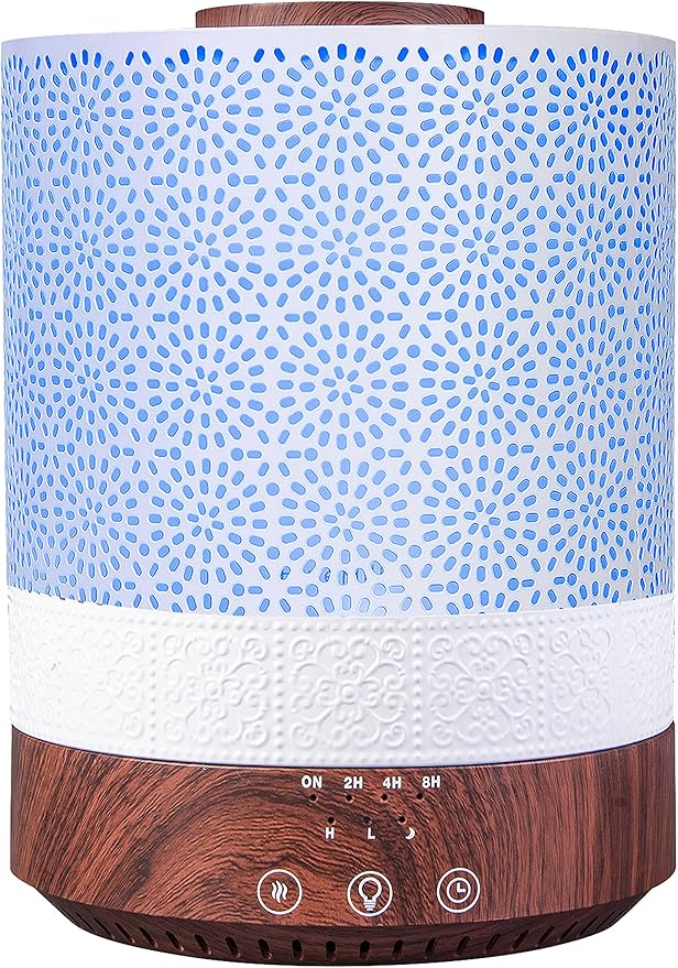 BlueHills 2500 ML XL Essential Oil Diffuser for Large Room Aroma Humidifier Home Decor Bed Baby Room Big Huge 2.5 L Capaci...