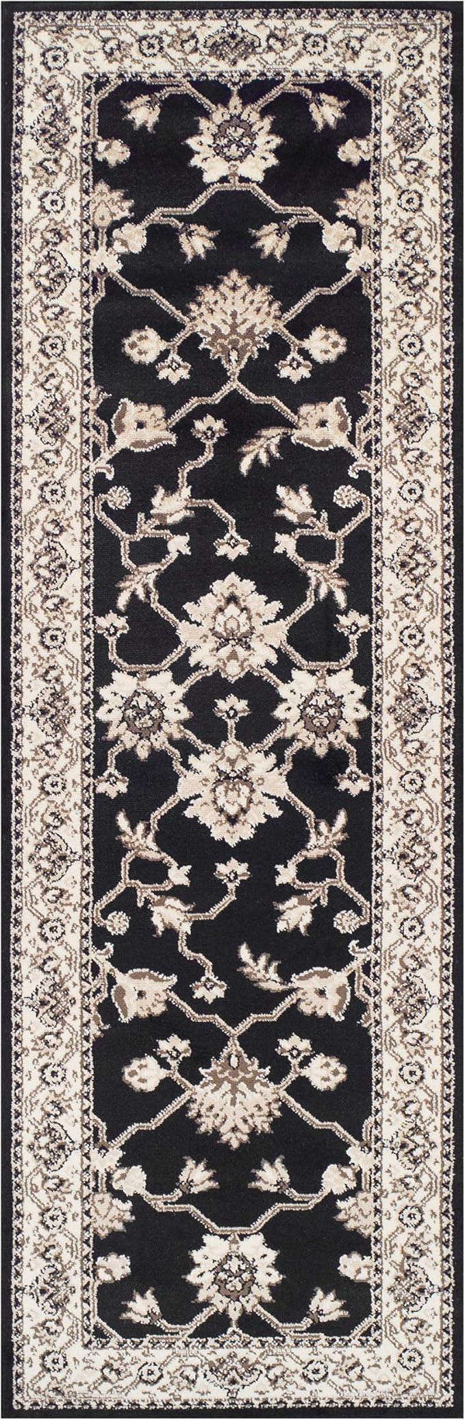 Superior Elegant Kingfield Collection Area Rug, 8mm Pile Height with Jute Backing, Classic Bordered Rug Design, Anti-Stati...