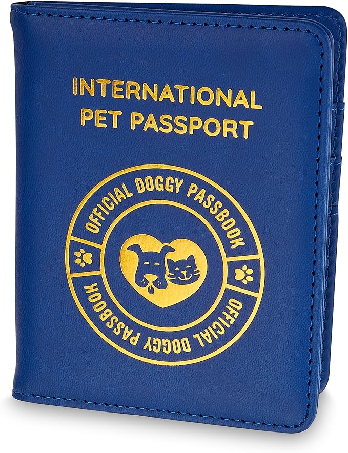 Support Pets International Pet Passport – Official Service Pet Travel Document Service Dog Book – Cat and Dog Travel Acces...