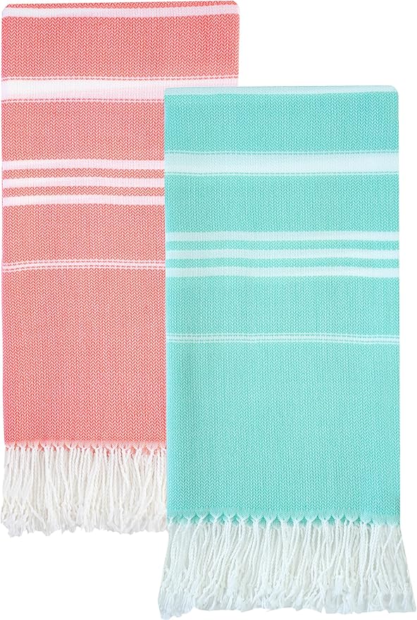 Antfuny 2 Packs Turkish Beach Towels Quick Dry Sand Free Oversized Bath Pool Swim Towel Extra Large XL Big Blanket Adult T...