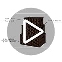 GRANNY SAYS Wicker Baskets with Lids, Set of 3 Decorative Storage Boxes, Woven Basket for Organizing, Storage and Organize...