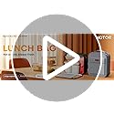 HOTOR Lunch Bag for Men & Women - Large Capacity Insulated Lunch Bag with Mutiple Pockets, Wear-Resistant Cooler Lunch Box...