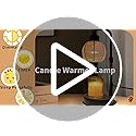 Candle Warmer Lamp, Candle Lamp with Timer Wax Melts Warmer - Dimmable & Height Wax Warmer Lamp for Melting Heating Jar Ca...
