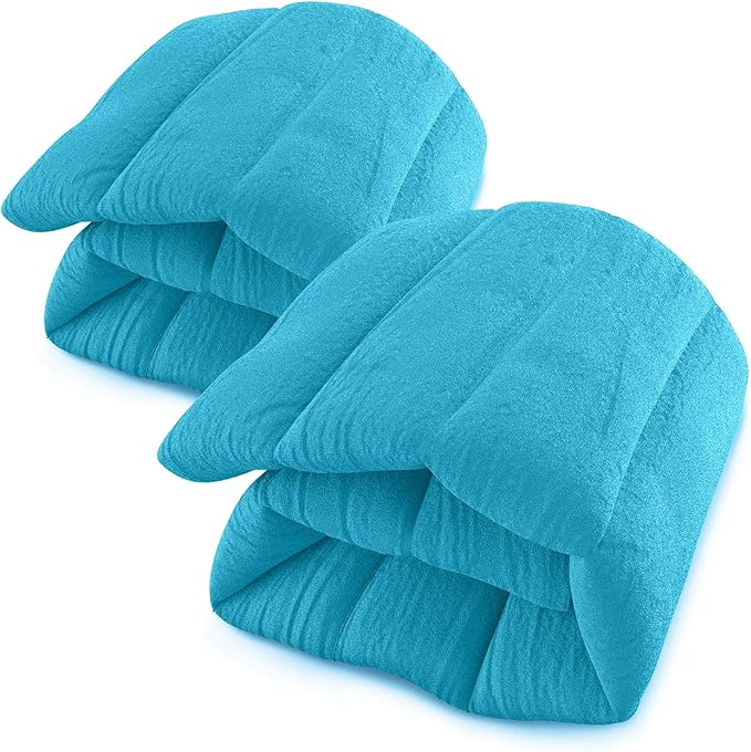 Microwavable Heating Pads Set of 2 Natural Moist Heat Pad for Back Pain, Neck and Shoulders, Nerve, Cramps, Lower Lumbar R...