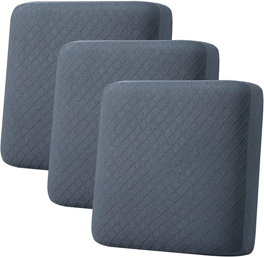 hyha Outdoor Couch Cushion Covers, Sectional Couch Sofa Covers Washable, Jacquard Diamond Lattice, Stretch Sofa Seat Cushi...