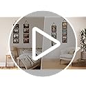 Lavezee 4x6 Collage Picture Frames for Wall Mount Set of 2, 8 Opening Vertical Frame Made to Display 4 by 6 Inch Photo for...