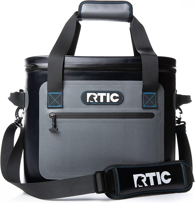 RTIC Ultra-Tough Soft Cooler 30 Can, Insulated Bag Portable Ice Chest Box for Lunch, Beach, Drink, Beverage, Travel, Campi...