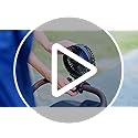 SWEETFULL Portable Stroller Fan with LED Display, 4 Speed Rechargeable Mini Clip On Fan, 360° Rotate Flexible Tripod Bette...
