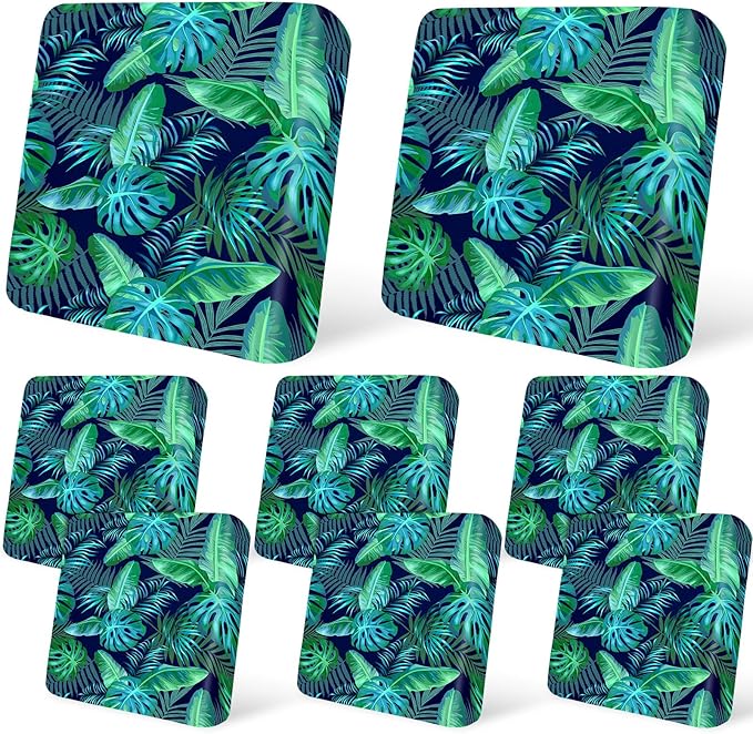 pickyNproud 8Pcs Patio Cushion Covers Stretch Outdoor Couch Cushions Slipcovers Replacement Washable Furniture Protector w...