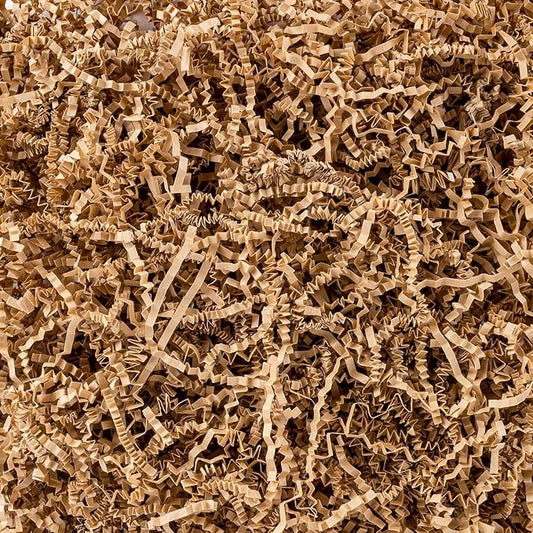 Sukh Brown Crinkle Paper Filler - Mother's Day Shredded Paper for Gift Baskets & Box, Crinkle Cut Paper Stuffing for Chris...