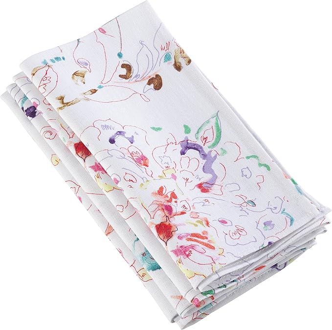 SARO LIFESTYLE Primavera Collection Printed Floral Home Décor