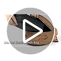 Aosbos Small Lunch Bag, Blue, Unisex, Portable Mini Cooler, Insulated Thermal Bag for Men and Women