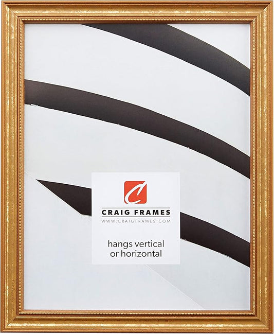 Craig Frames 12x18 Ornate Gold Picture Frame, 0.75" Wide, Decorative Photo Frame