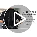 KUNN Tactical Suspenders Police Duty Belt Harness for Men,1.5 Inch Adjustable Tool Belt Suspender with 4 Loop Attachments,...