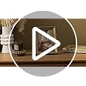 eletecpro 5x7 Picture Frames Set of 2, Vintage Photo Frames with Glass, Display 4x6 Photo with Mat or 5x7 without Mat for ...