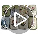 8Pcs Mini Flower Tin Trinket Jewelry Organizer Storage Box Decorative Boxes Small Metal Tins with Hinged Lids Portable Box...