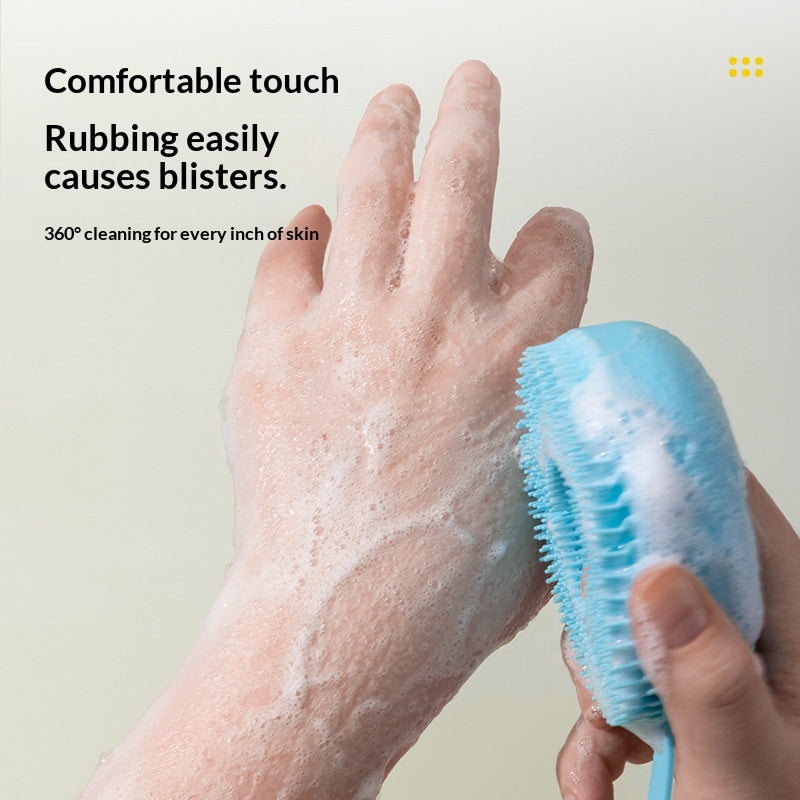 Silicone Bath Brush A Magical Back-scrubbing Tool For Cleansing During Your Shower