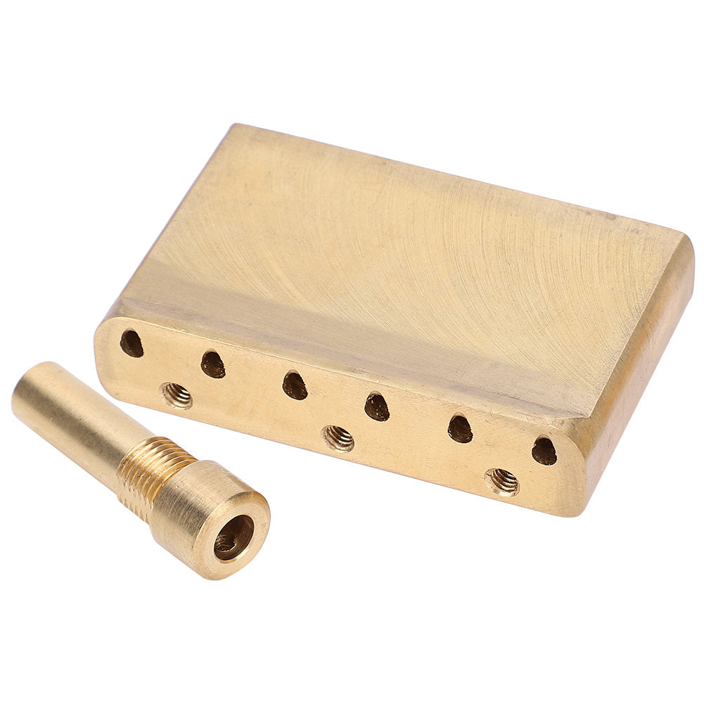 Brass Tremolo Block With Shake Base 63mm For Fender/SQ/CV Guitar Bridge Accessories