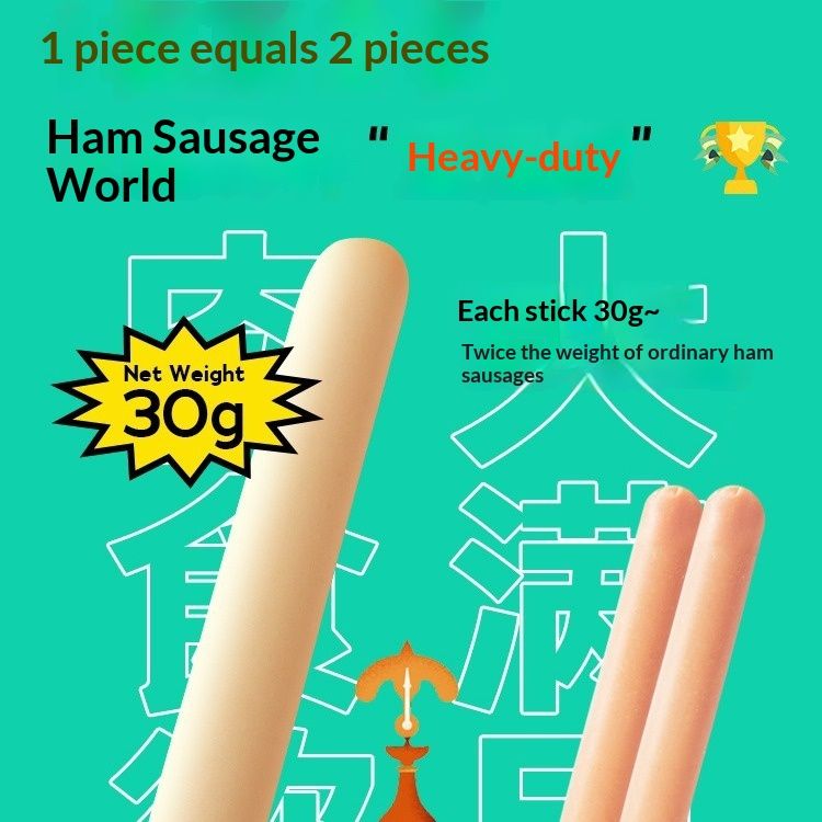 Teddy-Specific Pet Sausages Small Dog Treats