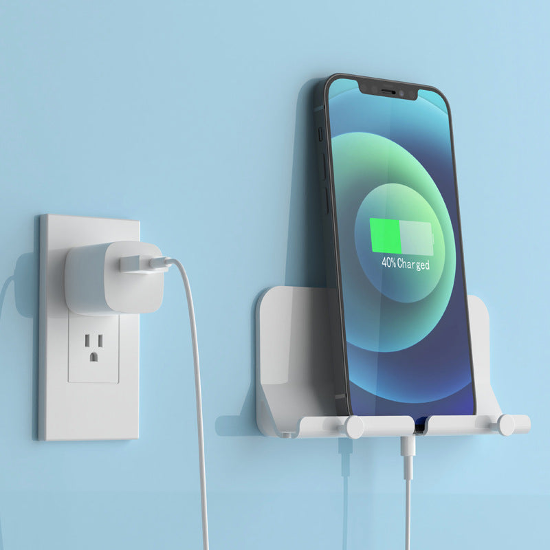 Simple Bedside Wall-mounted Phablet Charging Bracket