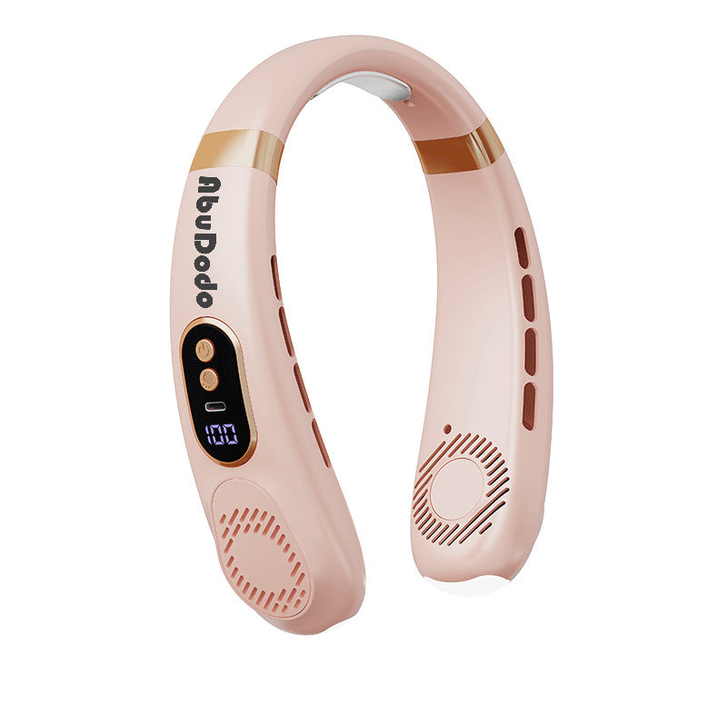 New USB-Charging Smart Bladeless Neck Fan