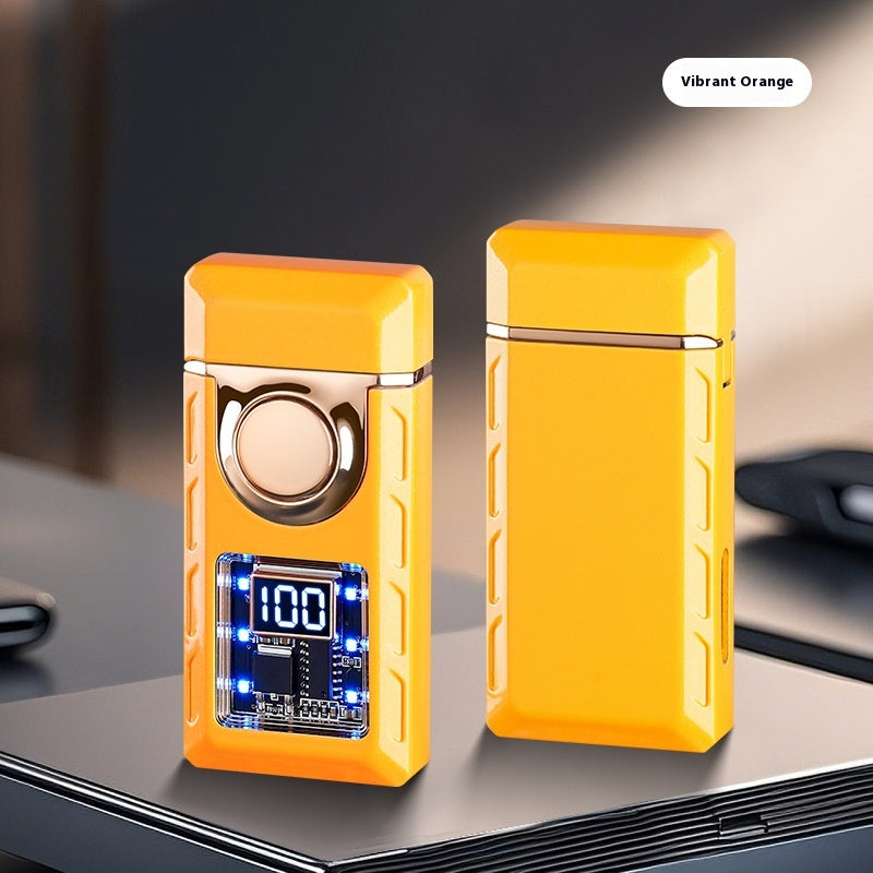 Mech Voice-controlled Intelligent Dual-fire Lighter Charging