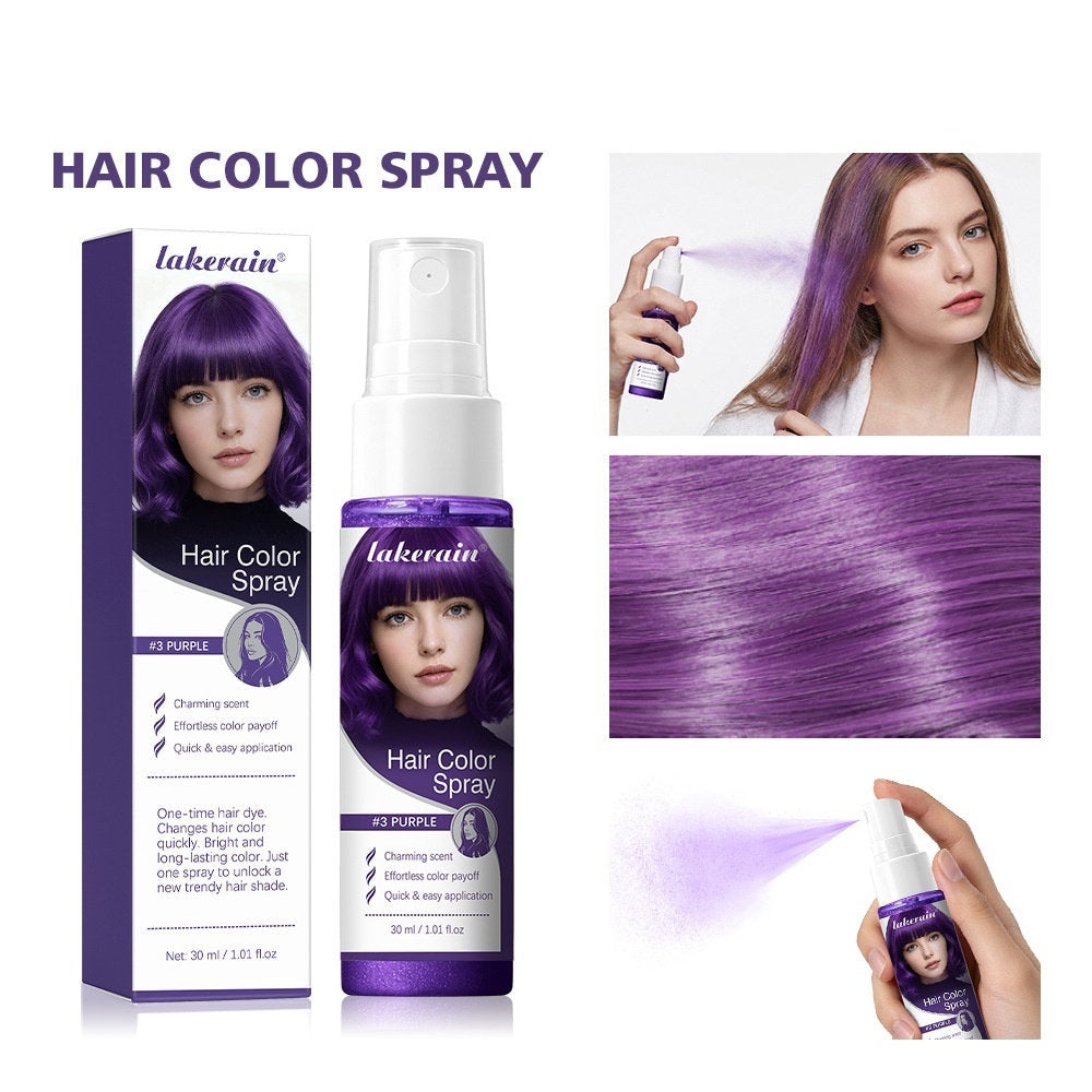 Temporary Hair Spray, Fashion Event Party Color-Boosting Hair Mist