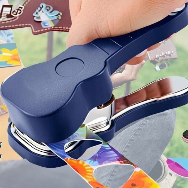 New Guitar Pick Punching Tool Complete Set