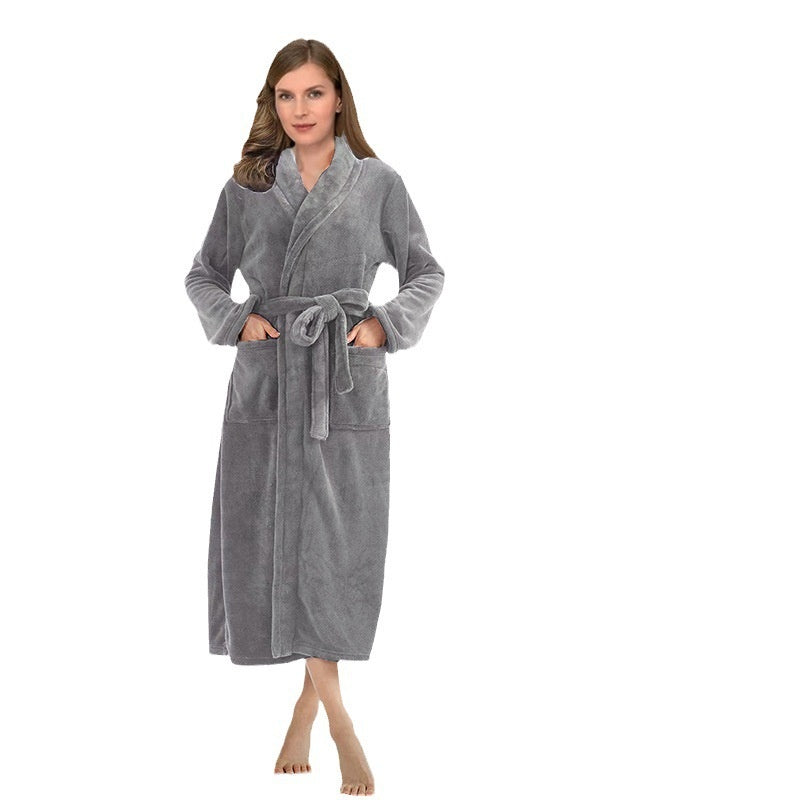 Thickened Bathrobe That Dries Quickly And Absorbs Water Ultra Fine Fiber For A Soft Feel Bath Towel