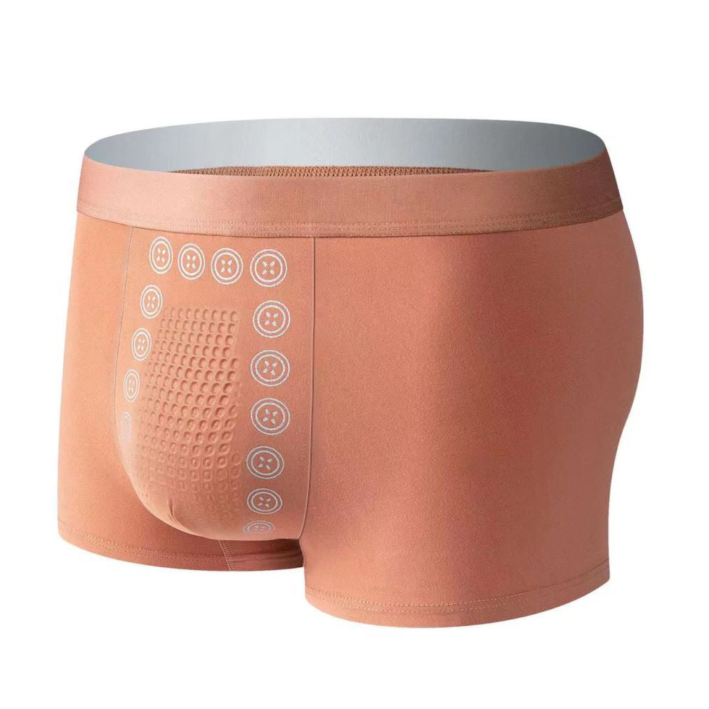 Men's Massage Particles Breathable Bottom Skin-friendly Underwear