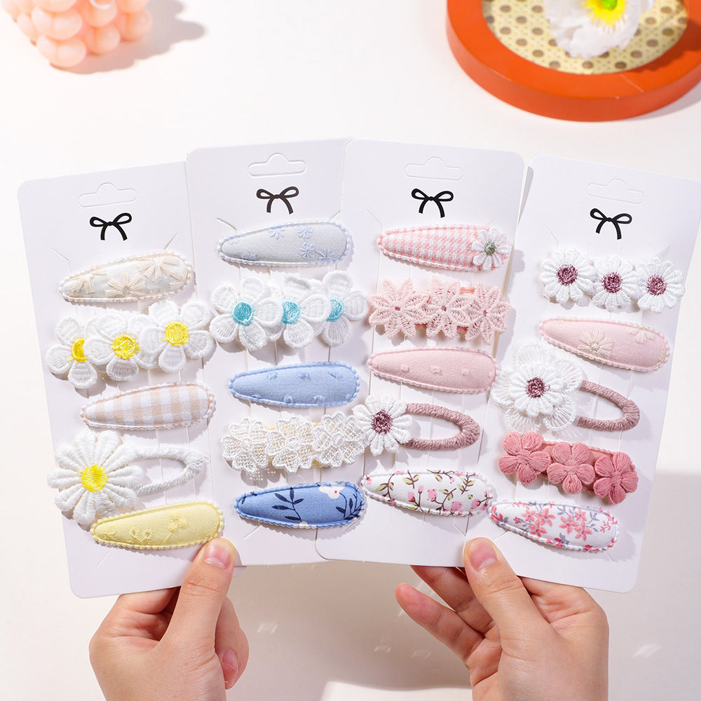 Printed Hair Accessory Everyday Versatile And Cute Handmade Fabric Hair Clip