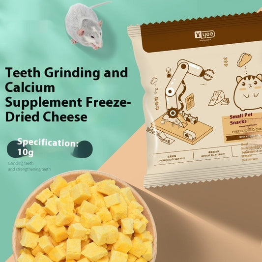 Hamster Snack Cheese Grain Molar Pet Lying Hand Food