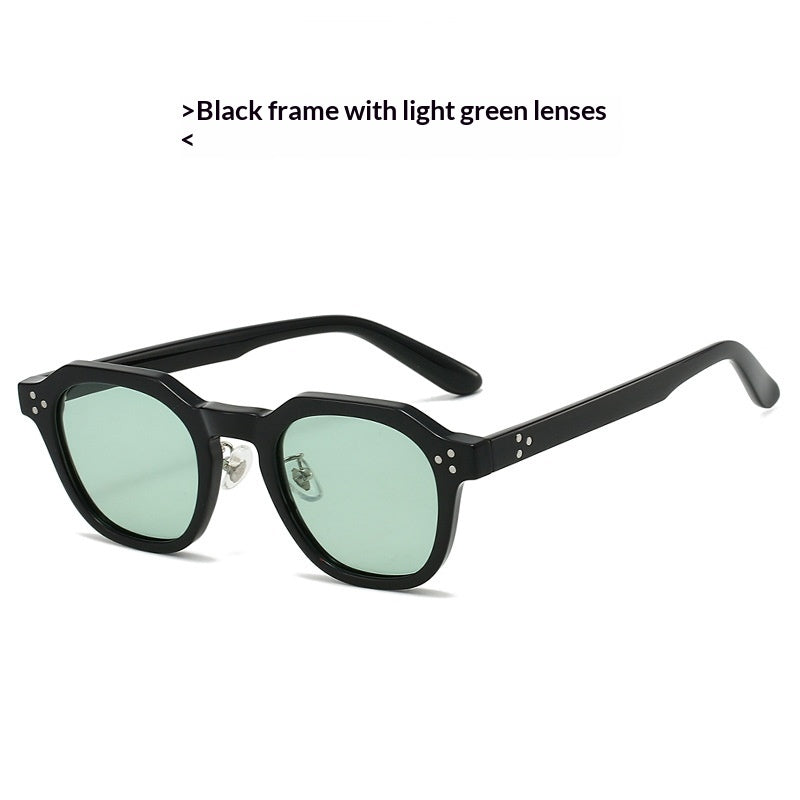 Niche Polygonal Sunglasses With A Premium Sun-blocking Design