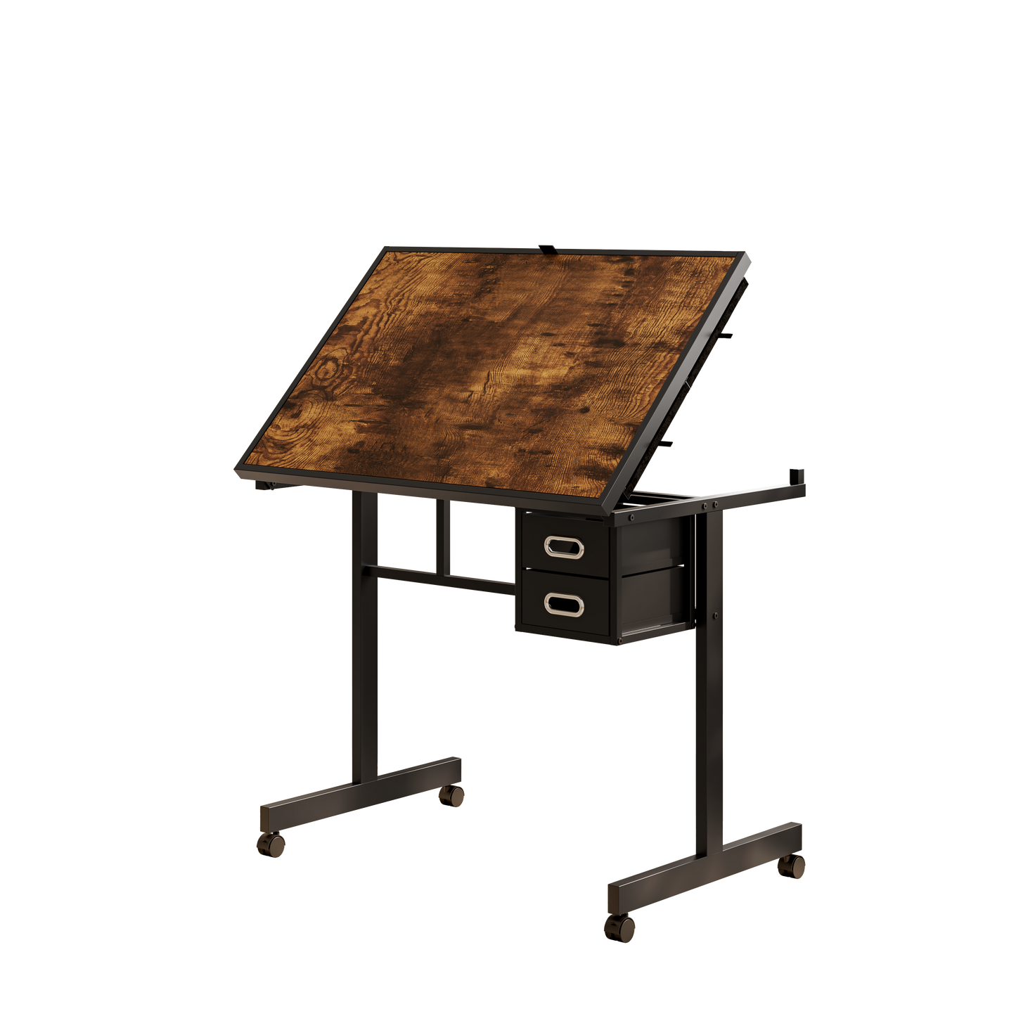 1000 Pieces Jigsaw Puzzle Metal Table Board For Adults Gift With 4 Trays And 2 Drawers
