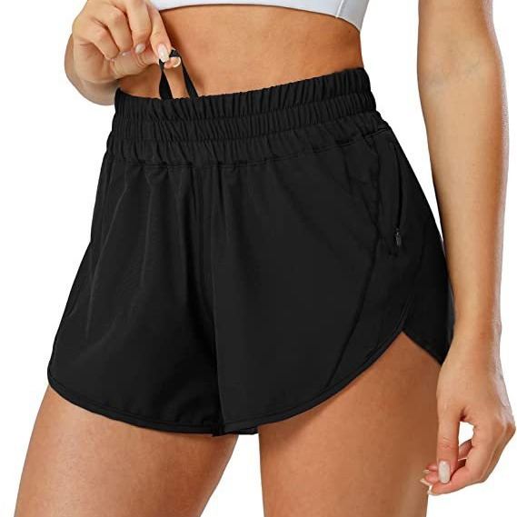New Arrival Women 3 Inch Athletic Shorts, High Waist Quick Dry Breathable Running Workout Shorts, Outdoor Casual Yoga Sports Shorts For Ladies