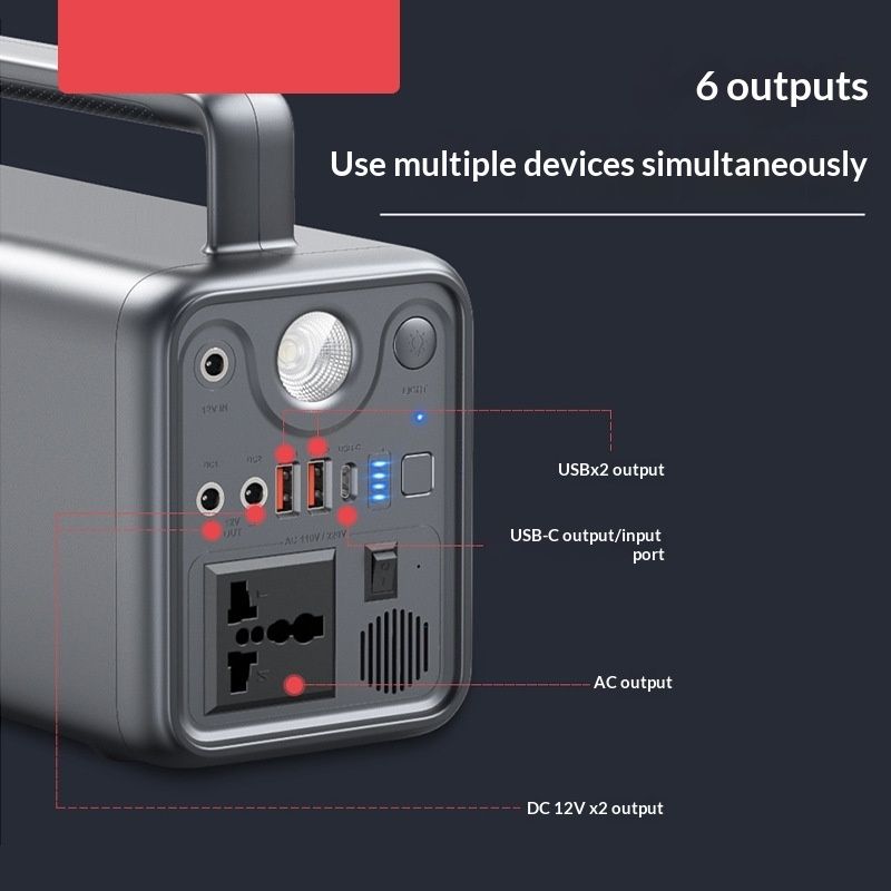 Portable Outdoor Power Station 220V Mobile Power Source For Outdoor Use