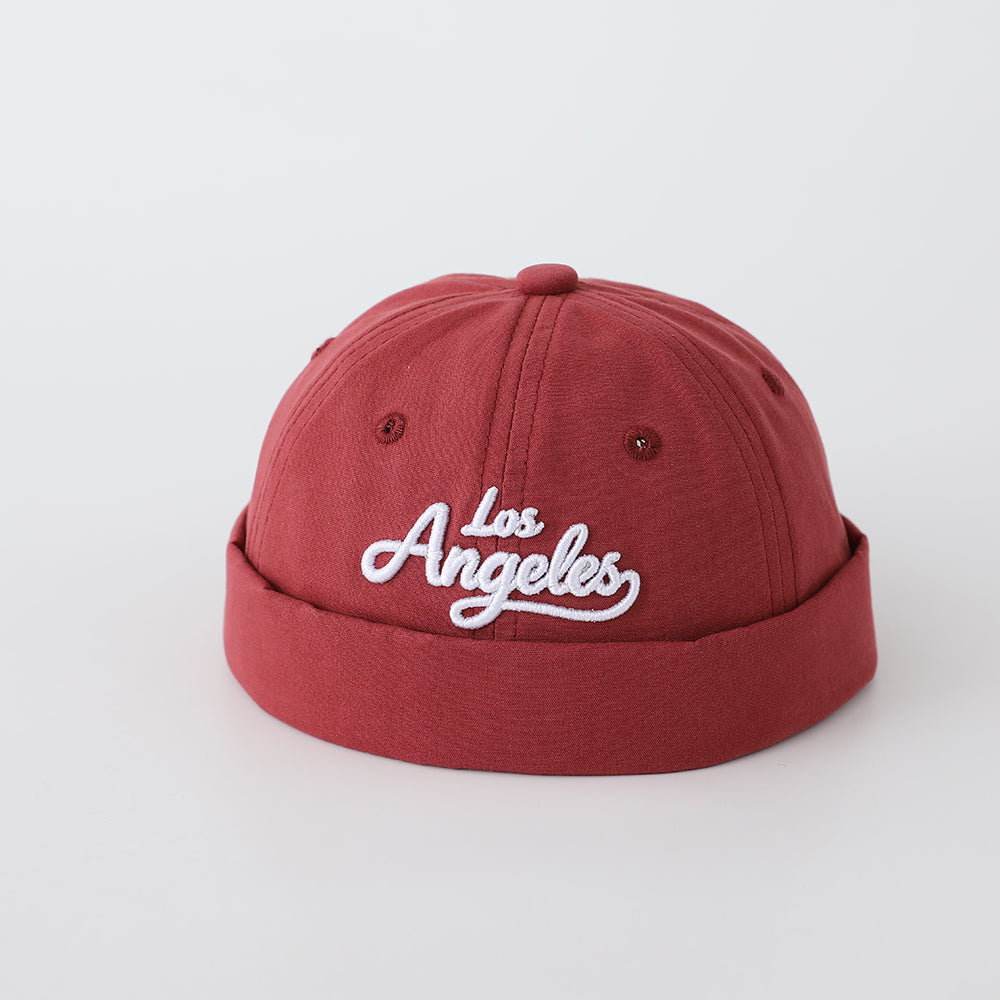 New Children's Single-color Multi-letter Three-dimensional Embroidered Adjustable Minimalist Hip-hop Style Brimless Hat Suitable For Street, Travel And Party Events