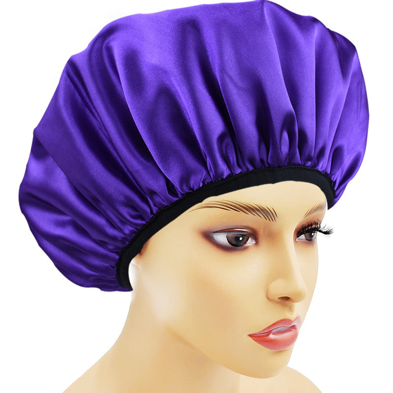 Portable Home Use Extra-Absorbent 3-in-1 Shower Cap