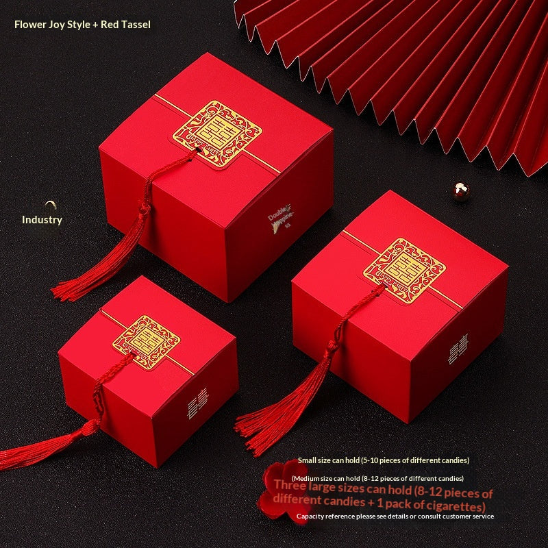 Dedicated Wedding Candy Wedding Gift Packaging Box