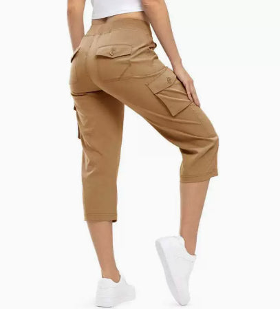 Ladies' 7-inch Lightweight Hiking And Outdoor Travel Loose Shorts