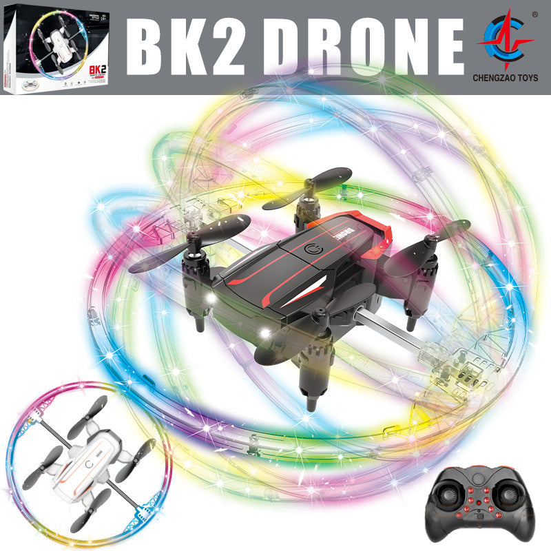 BK2 Smart Altitude Hold Stunt Drone With 7-Color Lights