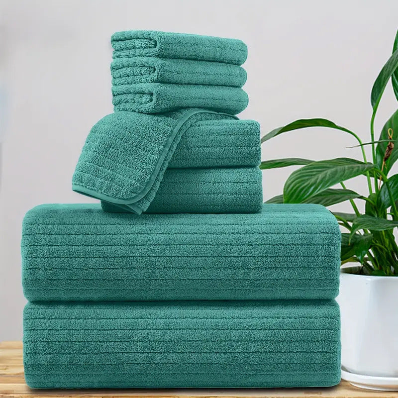 Extra Large Extra Thick Coral Fleece Bath Towelhighly Absorbent Soft And Quick Drying