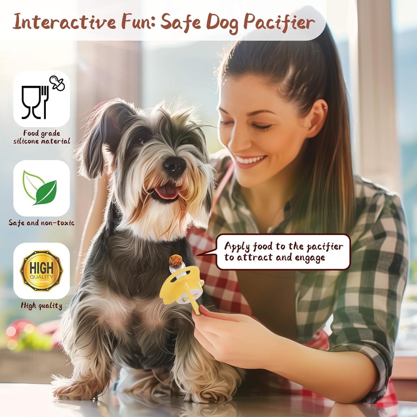 Dog Pacifiers For Small Dogs  Kitten Pacifiers Puppy Teething Toys And Cat Chew Toys  Essential Pet Supplies Puppy Essentials And Kitten Supplies