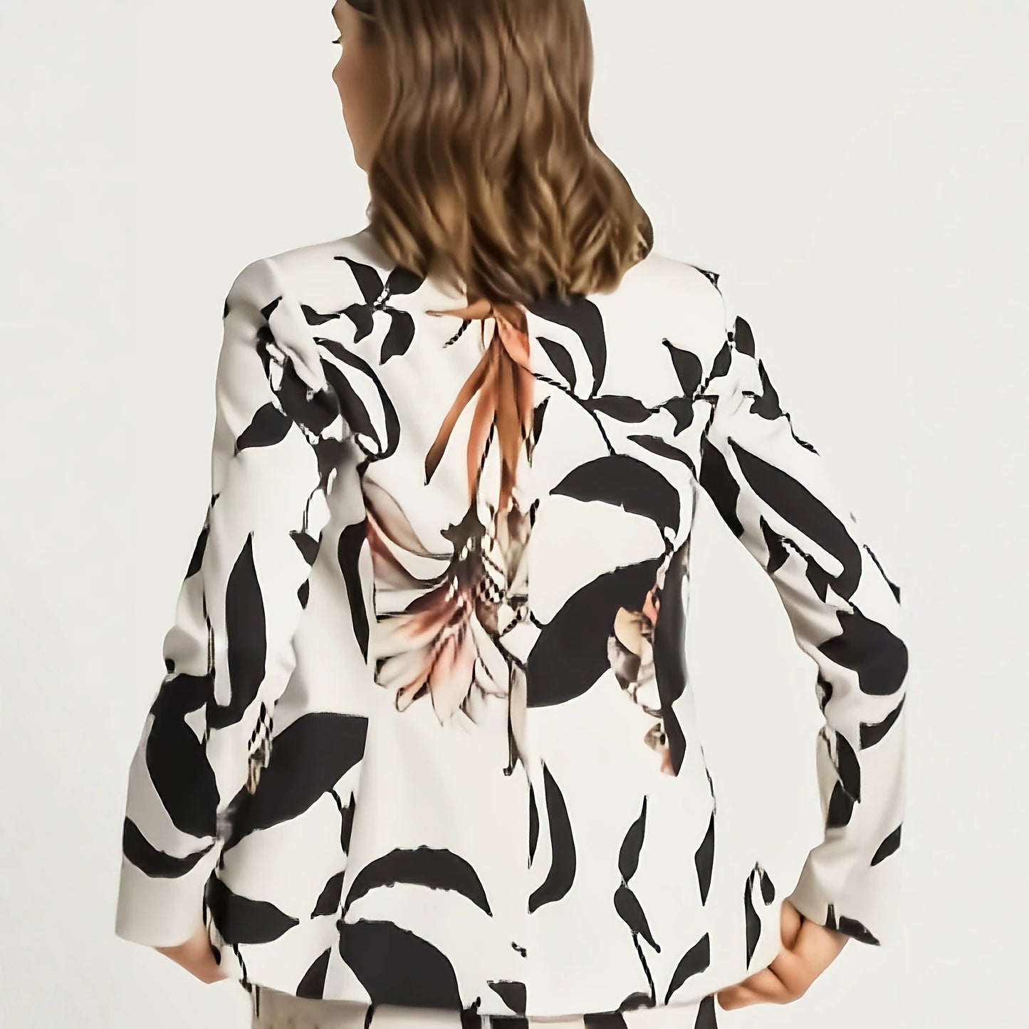 Loose-fit Figure-flattering Chic Office-style Bestseller Long-sleeve Cardigan Top Coat