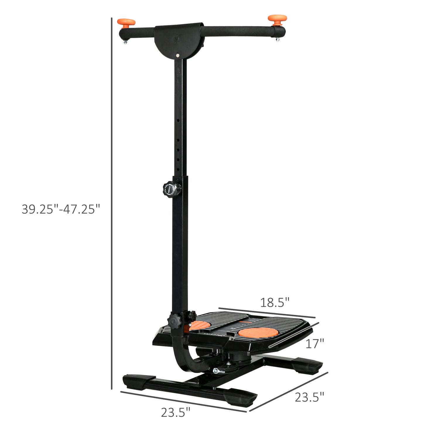 Soozier Foldable Ab Twister Board For Waist Trimming With Screen Showing Time, Calories, Etc., Ab Workout Equipment For Women & Men, Core Fitness Training Ab And Butt Workout Equipment
