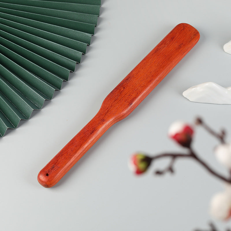 Door Frame Relaxing Muscles And Beating Back Pain Massage Hammer Back Beating